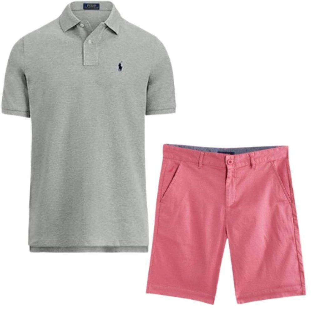 Nautica & Polo Ralph Lauren Performance Shirt & Shorts Set Size Medium